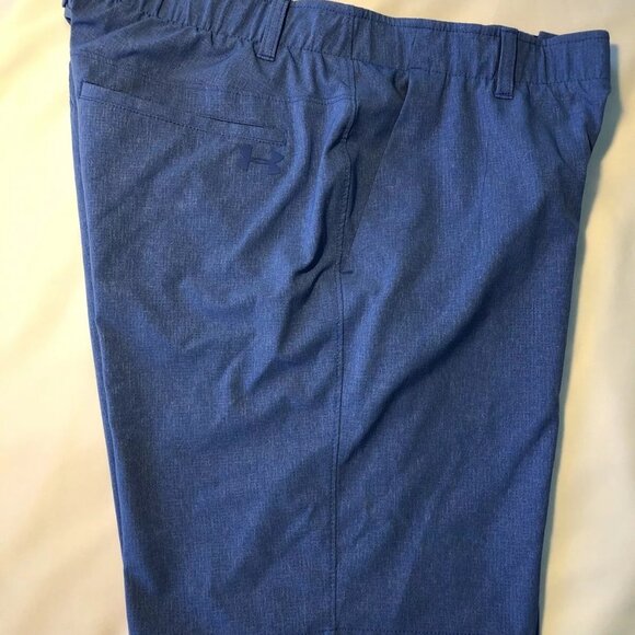 Men's Under Armour HeatGear Stretch Golf Shorts Sky Blue 36W MSRP $70.00 - Picture 2 of 10